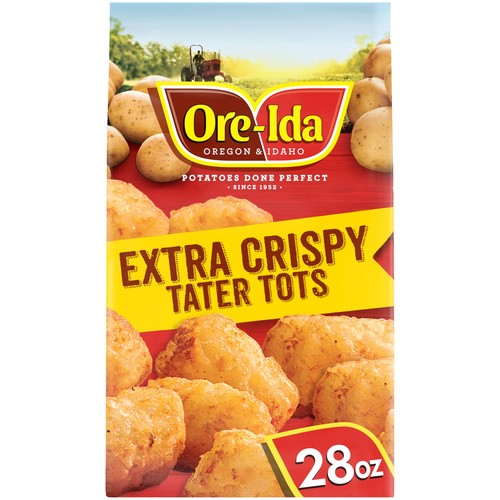 OREIDA XCRSP TRTOT 28 OZ