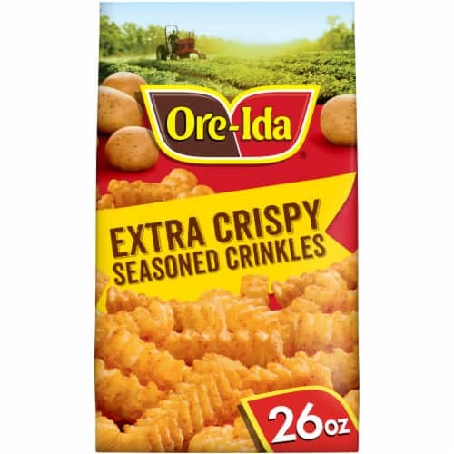 OREIDA XTRA CRISPY CRINKLE 26 OZ