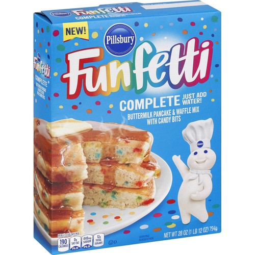PILLSBURY FUNFETTI COMPLETE PANCAKE 28 OZ