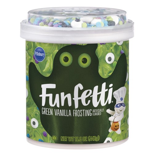 PILLS FUNFETTI GREEN 15.6 OZ