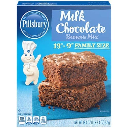 PILLSBURY MILK CHOCOLATE BROWNIE 18.4 OZ