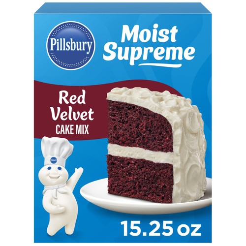 PILLSBURY RED VELVET CAKE MIX 15.25 OZ