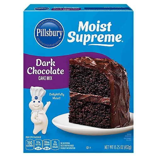 PILLSBURY CHOCOLATE CAKE MIX 15.25 OZ