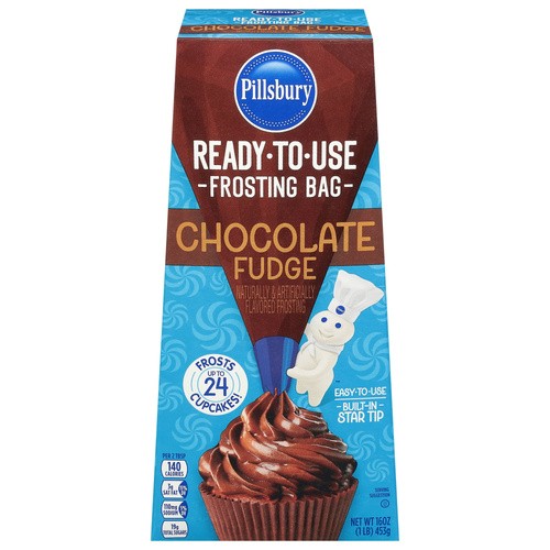PILLSBURY RTS CHOC FUDGE FROSTING 16 OZ