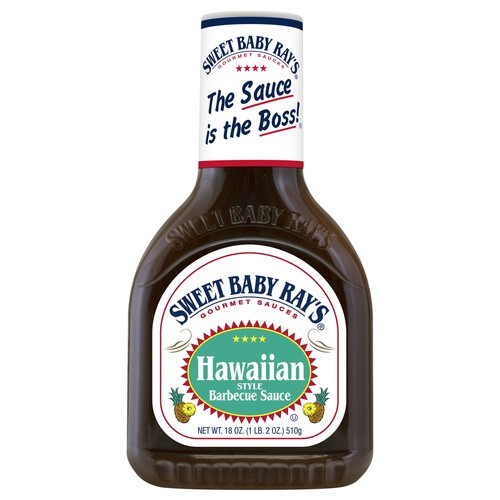 SWEET BABY RAYS BBQ SAUCE HAWAIIAN 18 OZ