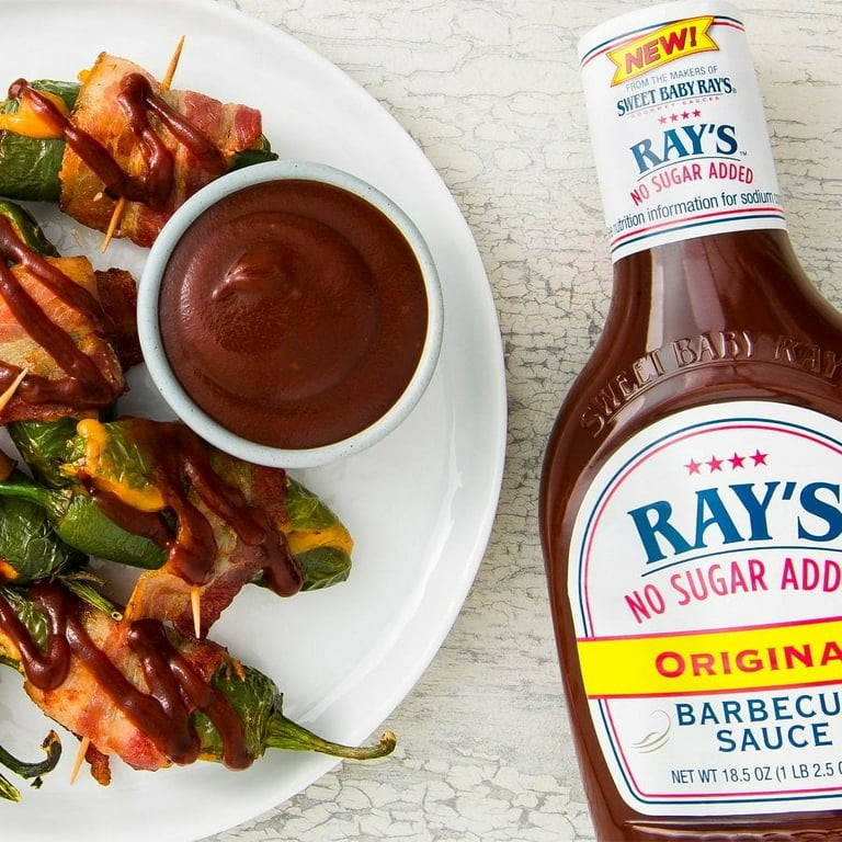 Sweet Baby Ray's BBQ No Sugar Added Original 18 OZ