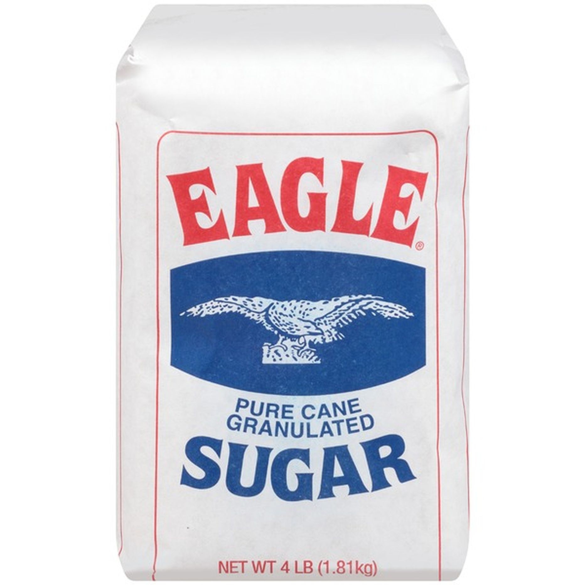 Eagle Pure Cane Sugar 4 LBS