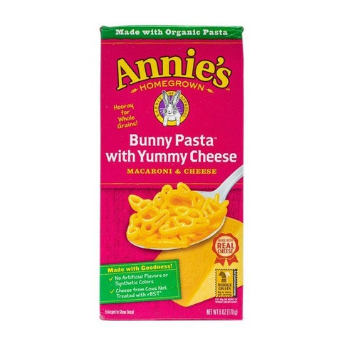 ANNIES BUNNY MAC&CHEESE 6 OZ