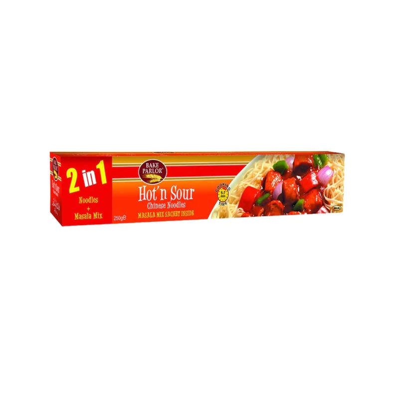 BAKE PARLOUR HOTN SOUR CH NOODLE 250 GM