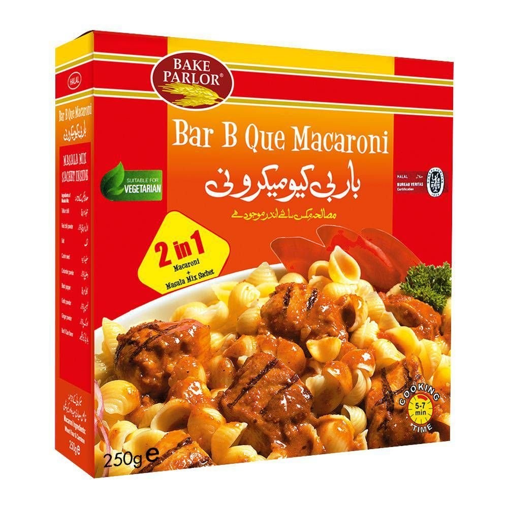 BAKE PARLOUR BBQ MACRONI 250 GM