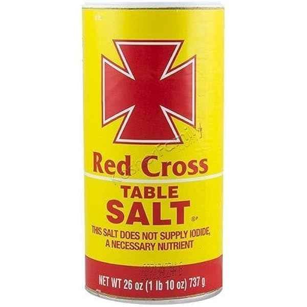 Red Cross Table Salt 26 OZ