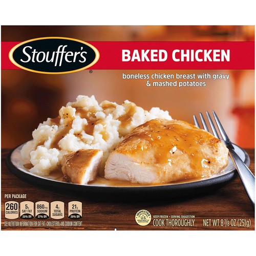 STOUFFERS BAKED CHICKEN BREAST POTAT 8.8 OZ