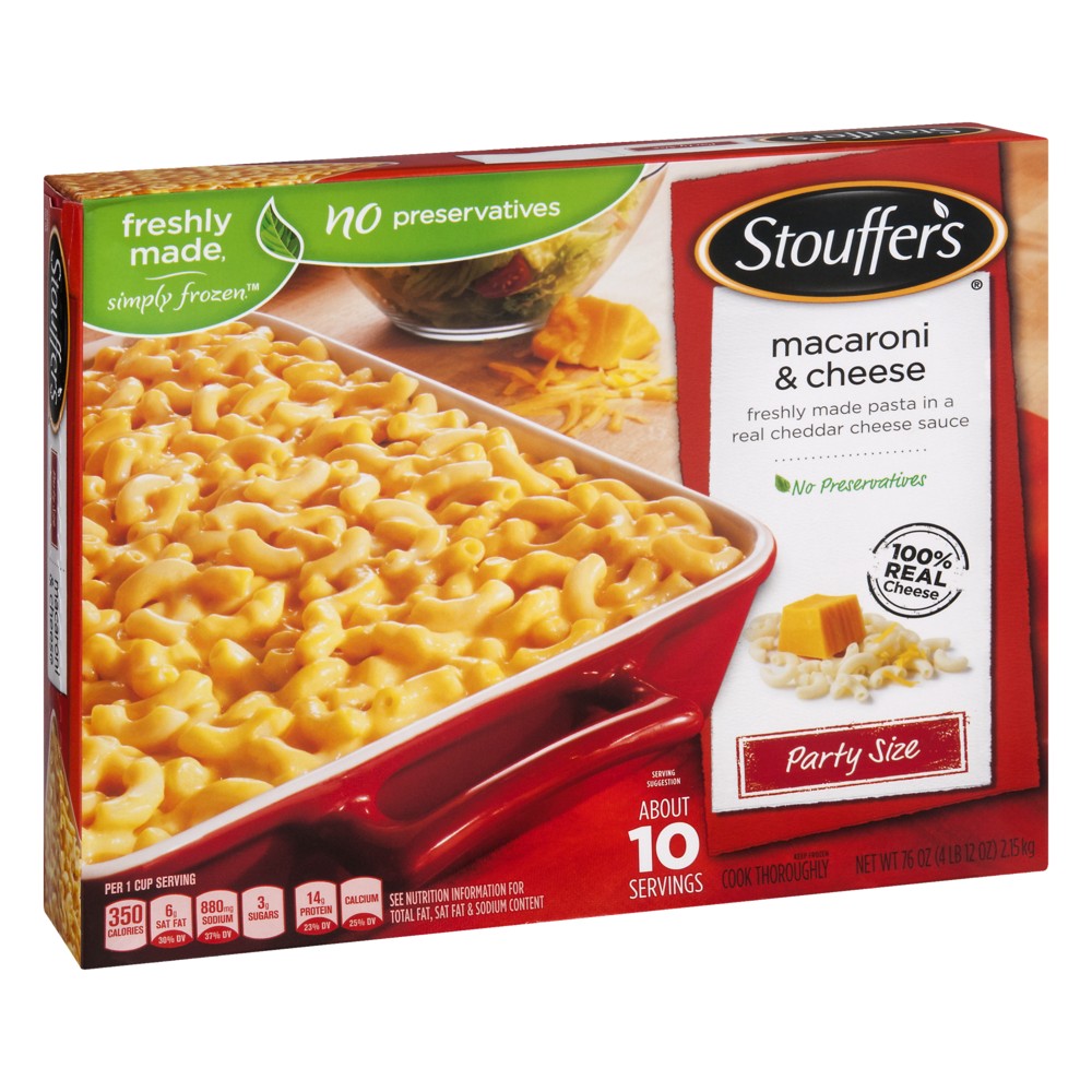 STOUFFERS PARTY MAC&CHS 76 OZ