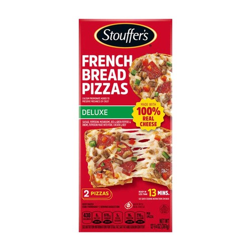 STOUFFERS FRENCH BREAD PIZZA DELUXE 12.75 OZ