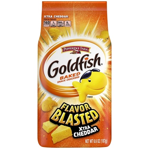 Goldfish X Cheddar 6.6 OZ