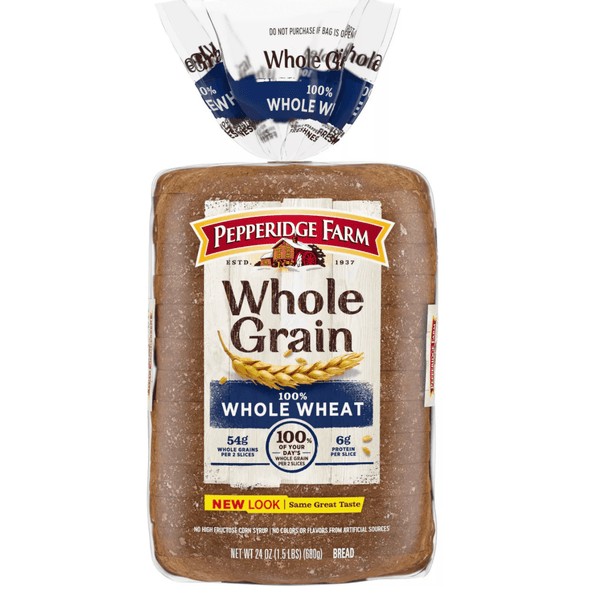PEPPERIDGE FARM WHOLE WHEAT 1.5 Lbs
