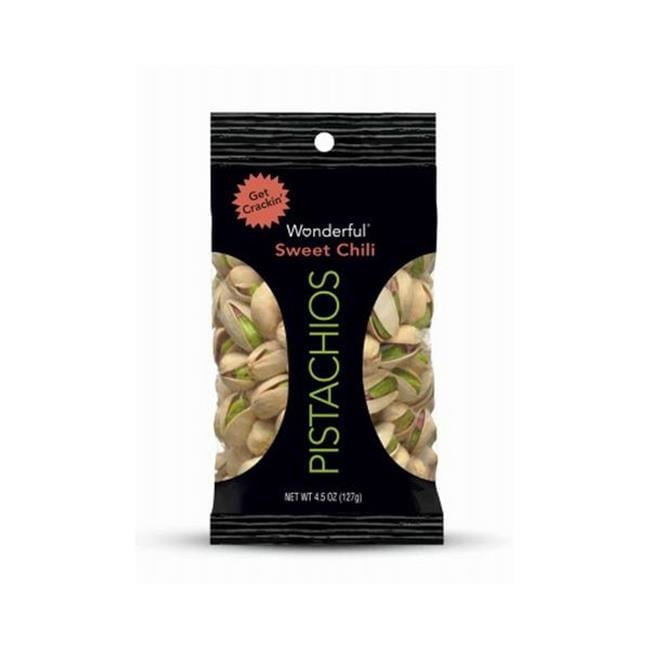 WONDERFUL PISTACHIOS SWEET CHILLI 4.5 OZ