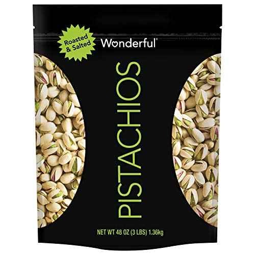 Pistachios Roasted. Wonderful Sams 3 Lbs