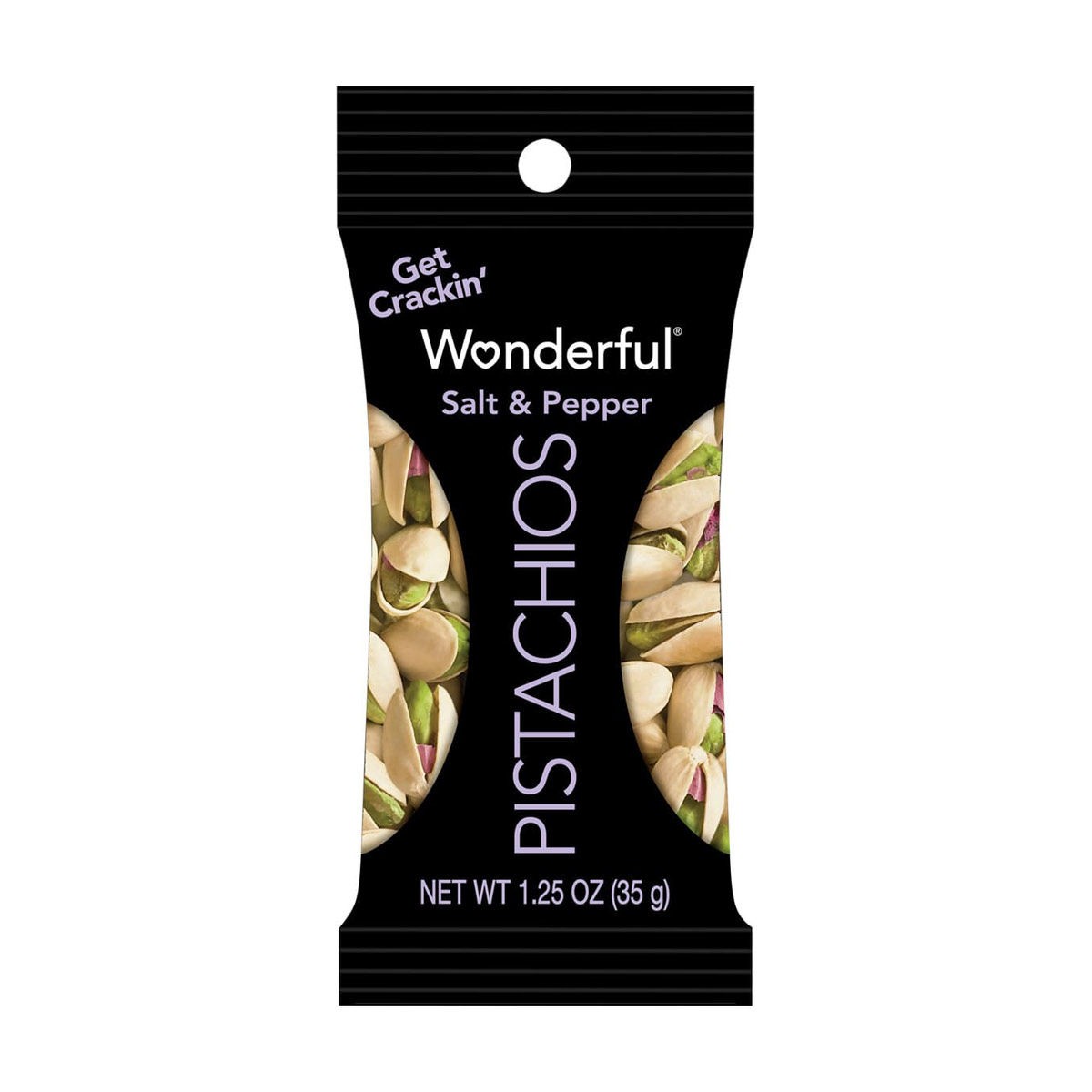 Wonderful Salted & Pepper Pistachios 1.25 OZ