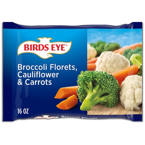 BIRDS EYE BROCCOLI/CAULIFLOWER/CARRO 16 OZ