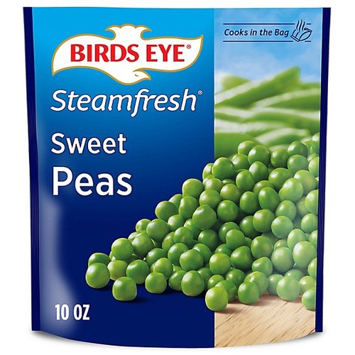 BIRDS EYE STEAMFRESH SWEET PEAS 10 OZ