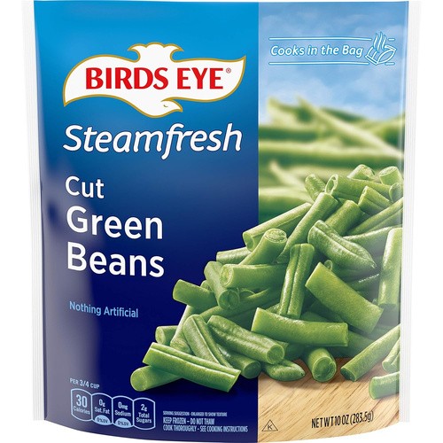 BIRDS EYE STEAMFRESH CUT BEANS 10 OZ