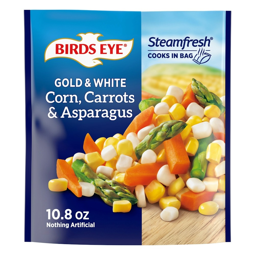 BE STM FS ASPARAGUS/CAR/CRN 10.8 OZ