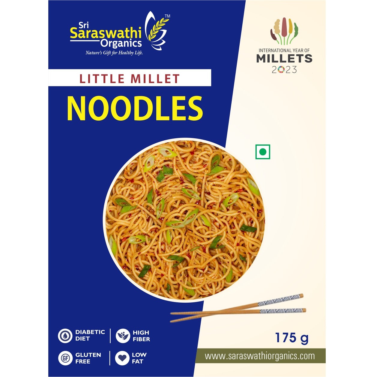 SS LITTLE MILLET NOODLES 175 GM