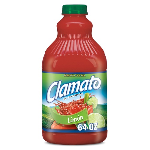 CLAMATO LIMON TOMATO COCKTAIL            64 OZ