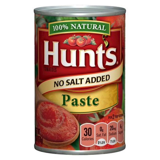 HUNTS 100% NATURAL TOMATO PASTE