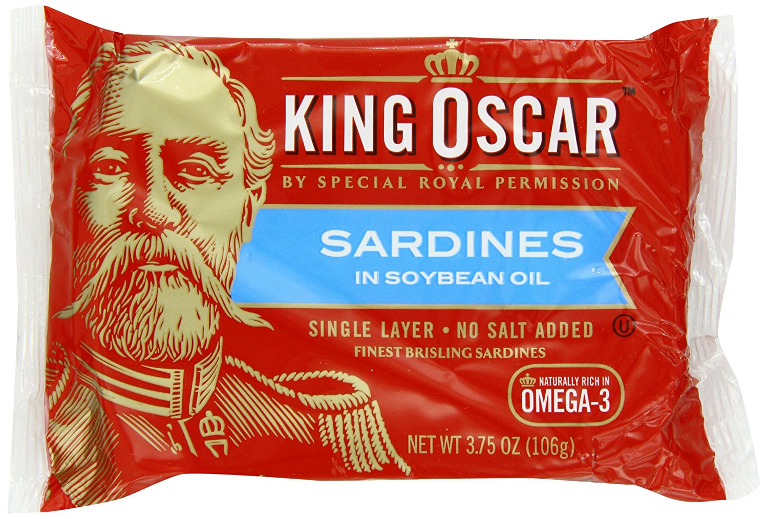 KINGOSCAR SARDINES IN SOYBEAN
