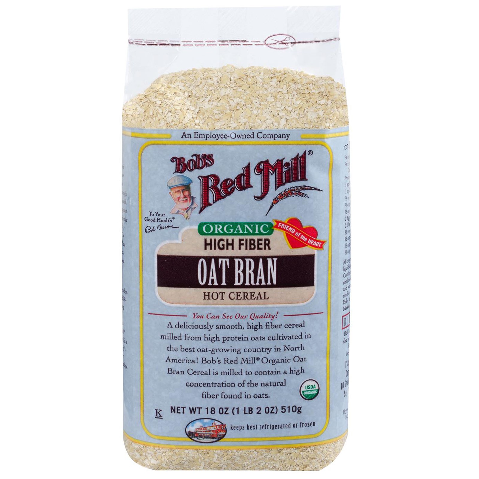 BOBS RED MILL OAT BRAN ORGANIC