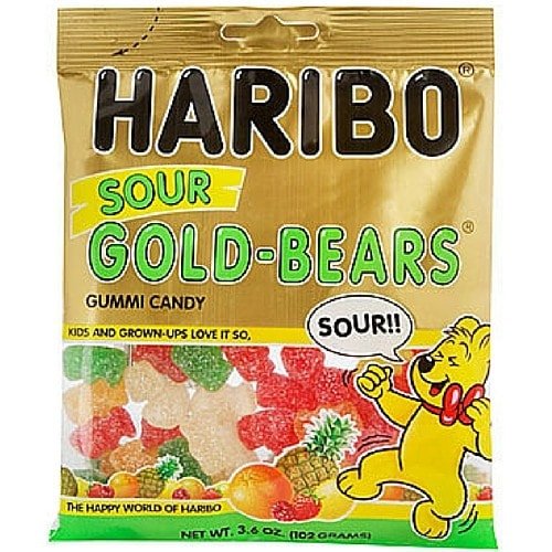 HARIBO SOUR GOLD BEARS