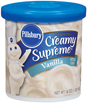 PILLSBURY VANILLA FROSTING