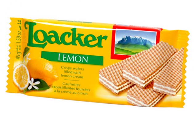 LOACKER LEMON WAFERS