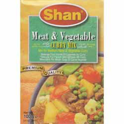 SHAN MEAT And VEG CURRY MIX