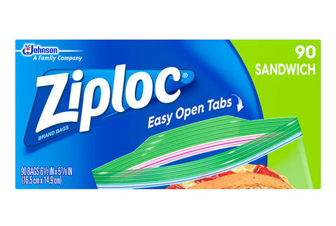 ZIPLOC SANDWICH BAGS