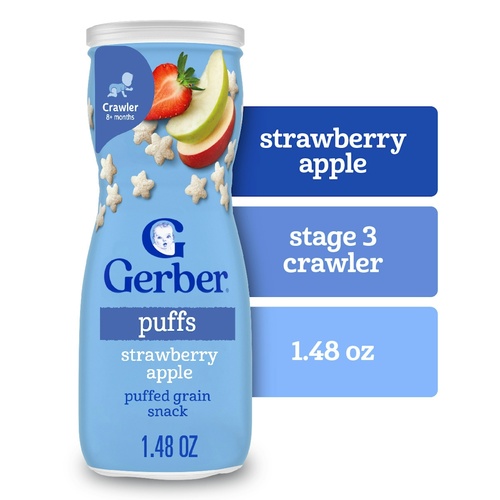 GERBER GRADUATES PUF STRAPL              1 OZ