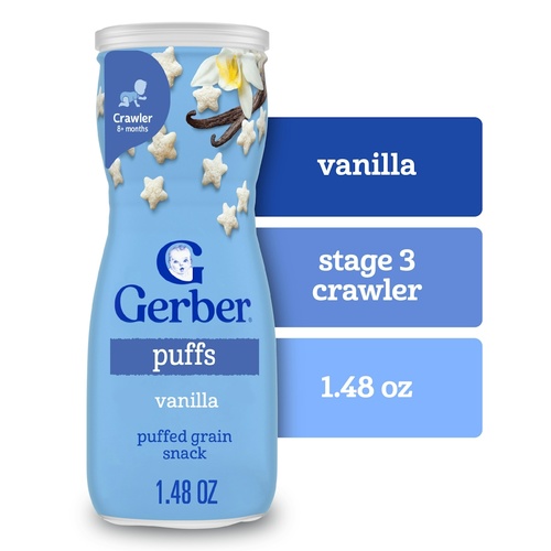GERBER GRADUATE VANILLA PUFF             1.48 OZ