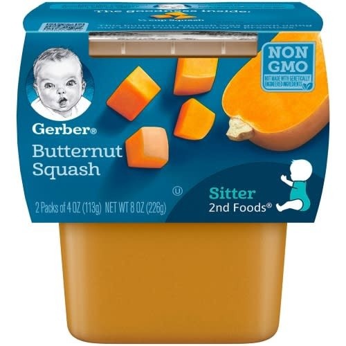 GERBER 2ND FOODS SQUASH 8 OZ