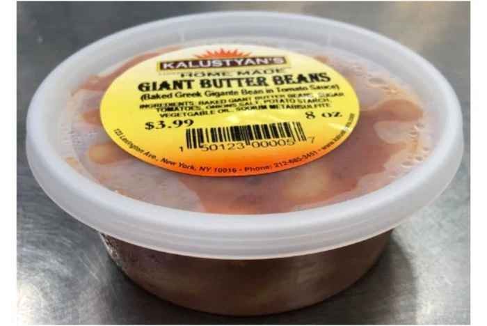 KALUSTYANS HOME MADE GIANT BUTTER BEANS 0.5 Lbs