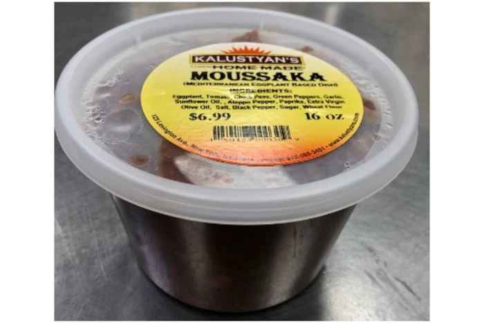 KALUSTYANS MOUSSAKA 1 Lbs