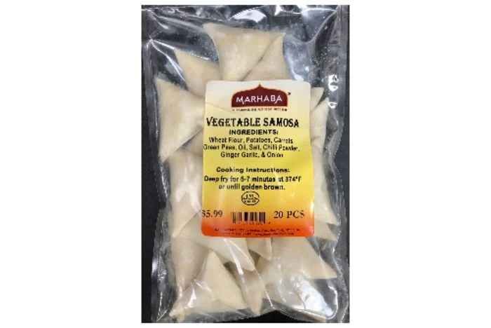 KALUSTYANS VEGETABLE SAMOSA 20 Each