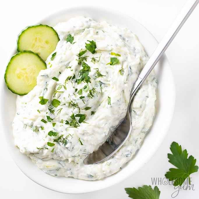 KALUSTYANS GREEK SAUCE WITH CUCUMBER 1 Lbs