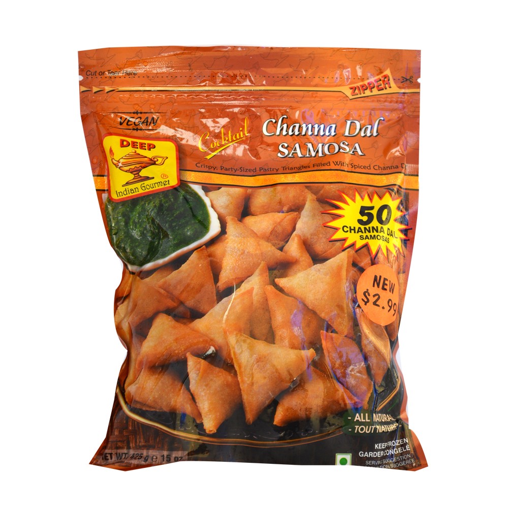 SAMOSA   DEEP COCKTAIL CHANA DAL SAMOSA
