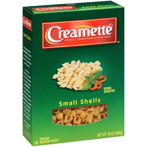 CREAMETTE SMALL SHELLS 16 OZ