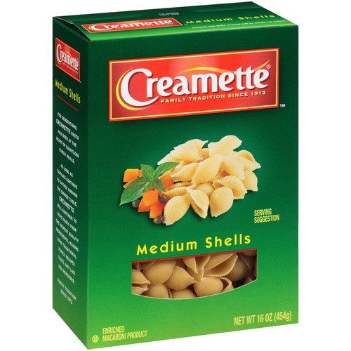 MEDIUM SHELLS                            16 OZ