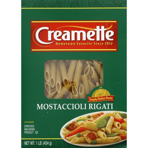 CREAMETTE MOSTACCIOLI RIGATI 16 OZ