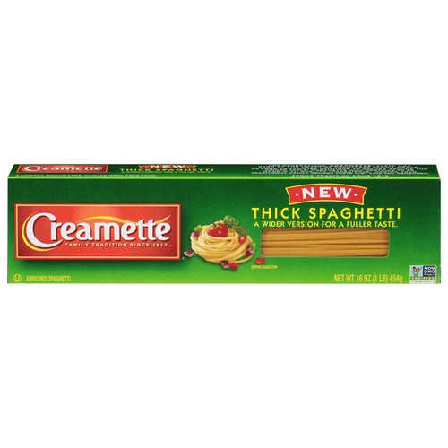 CREAMETTE THICK SPAGHETTI 16 OZ