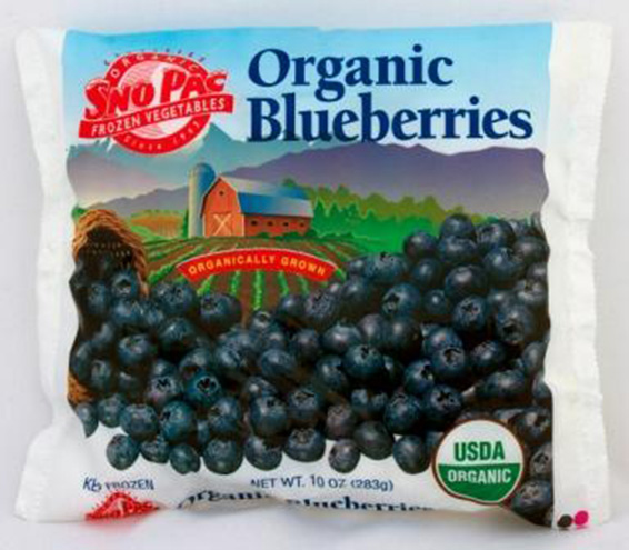 SNO Pac Organic Blueberries